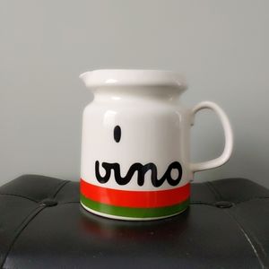 🎉HP🎉 Vintage Modernist "Vino" Ceramic Wine Pitcher Made in Japan